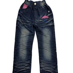 Bei & Xiao Jie Elastic Waist Jeans (24/US 8)